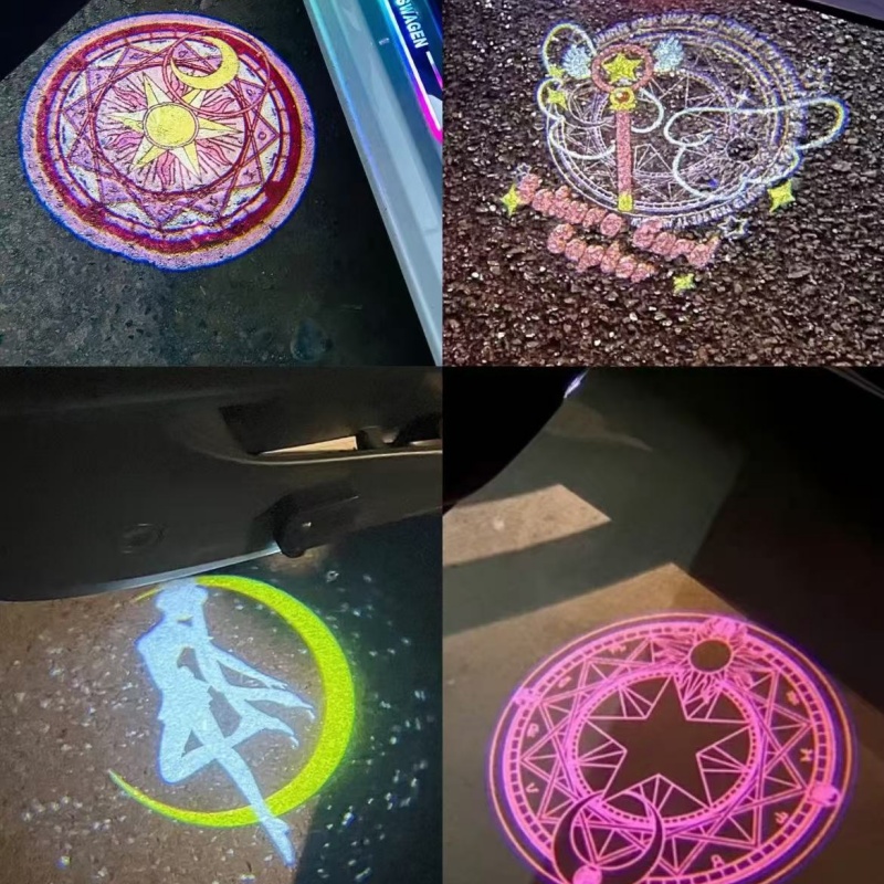 Car Accessories Cute - Sailor Moon Anime Car Welcome Light