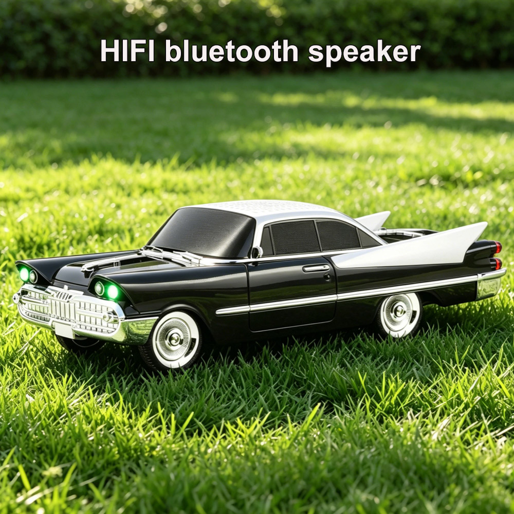 Car Accessories Amazon - Retro Classic Car Model Bluetooth Speaker,