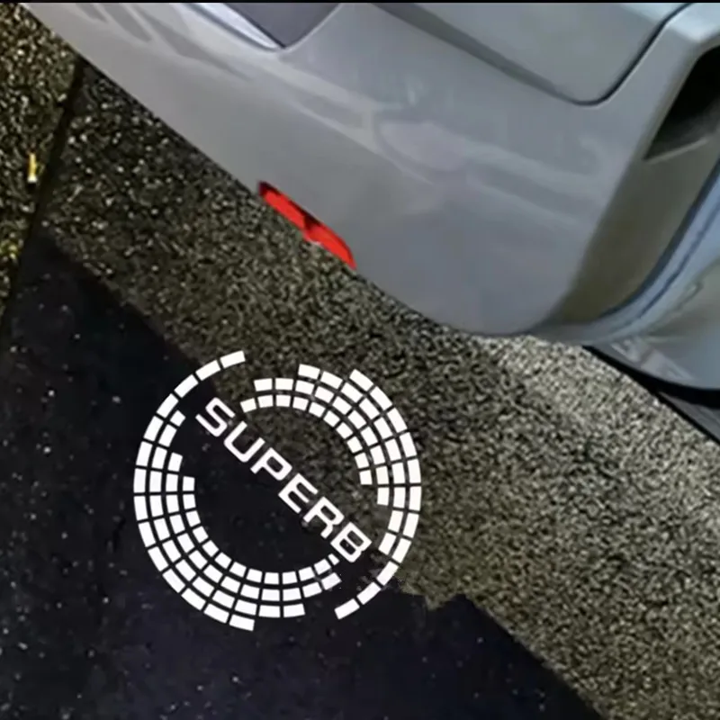 Car Accessories Logo - 2PCS For Skoda Superb 2 MK2