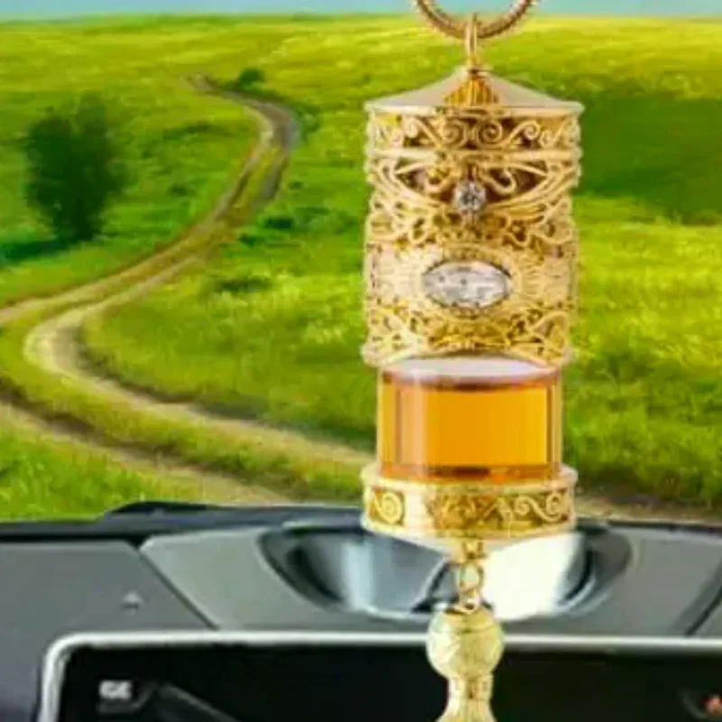 Alloy Car Air Freshener Holder - Car Accessories Perfume ulasan dan harga