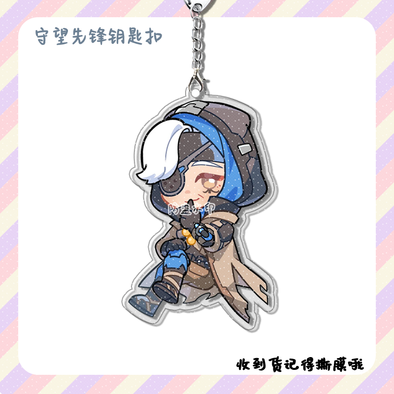4pcs Anime Game Overwatch  Col - Car Accessories Cute ulasan dan harga
