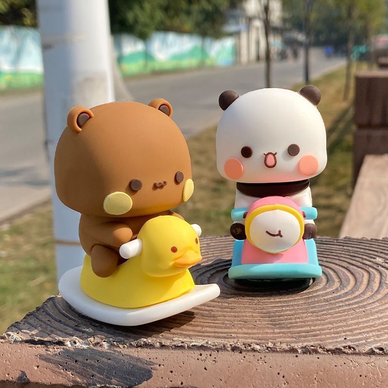 Yier Bubu Spring Swing Figurin - Car Accessories Cute ulasan dan harga