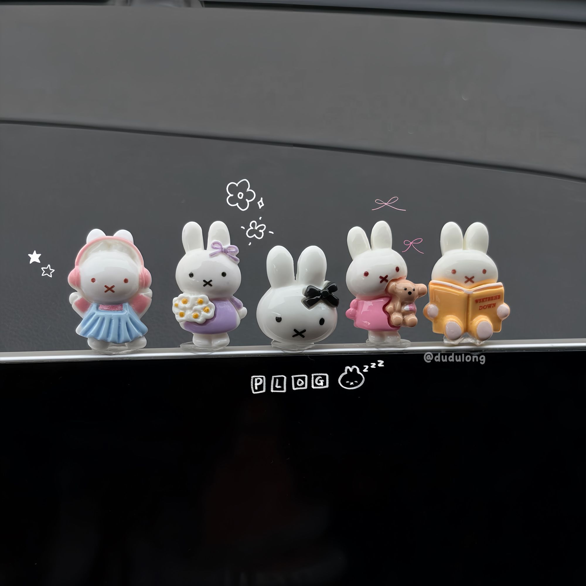 Korean Style Flower Bouquet Mi - Car Accessories Cute ulasan dan harga