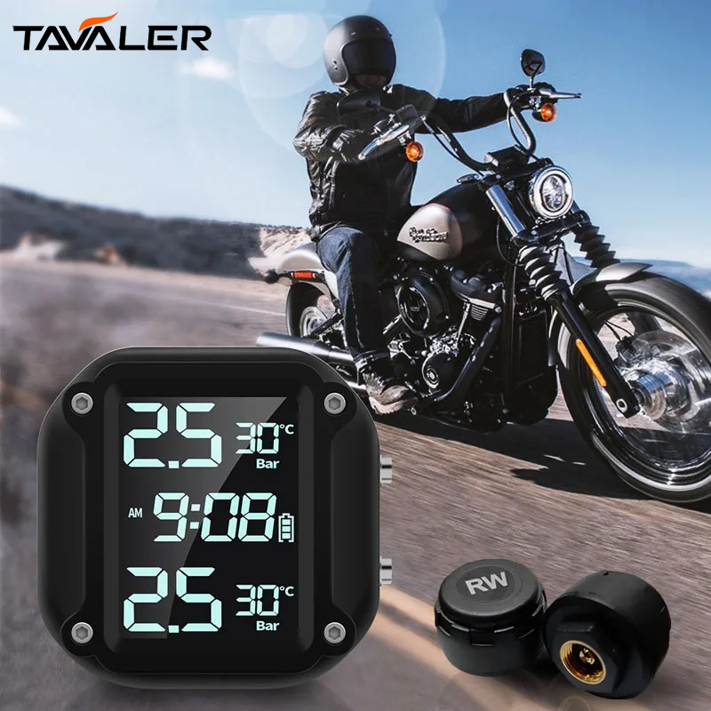 M5 TPMS Motorcycle Tire Pressu - Tire Pressure Monitor ulasan dan harga