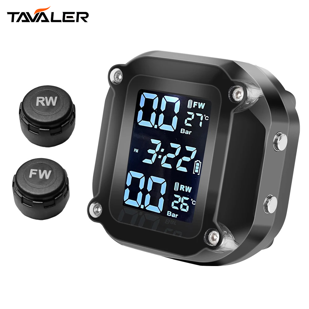 M5 TPMS Motorcycle Tire Pressu - Tire Pressure Monitor ulasan dan harga