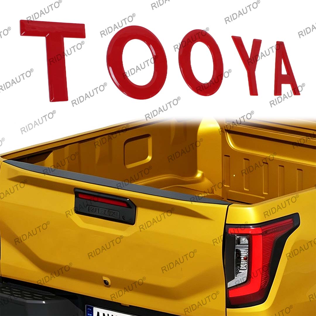 Tailgate Lettering Pickup Stic - Car Accessories Logo ulasan dan harga
