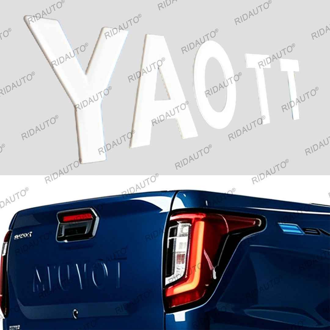 Tailgate Lettering Pickup Stic - Car Accessories Logo ulasan dan harga