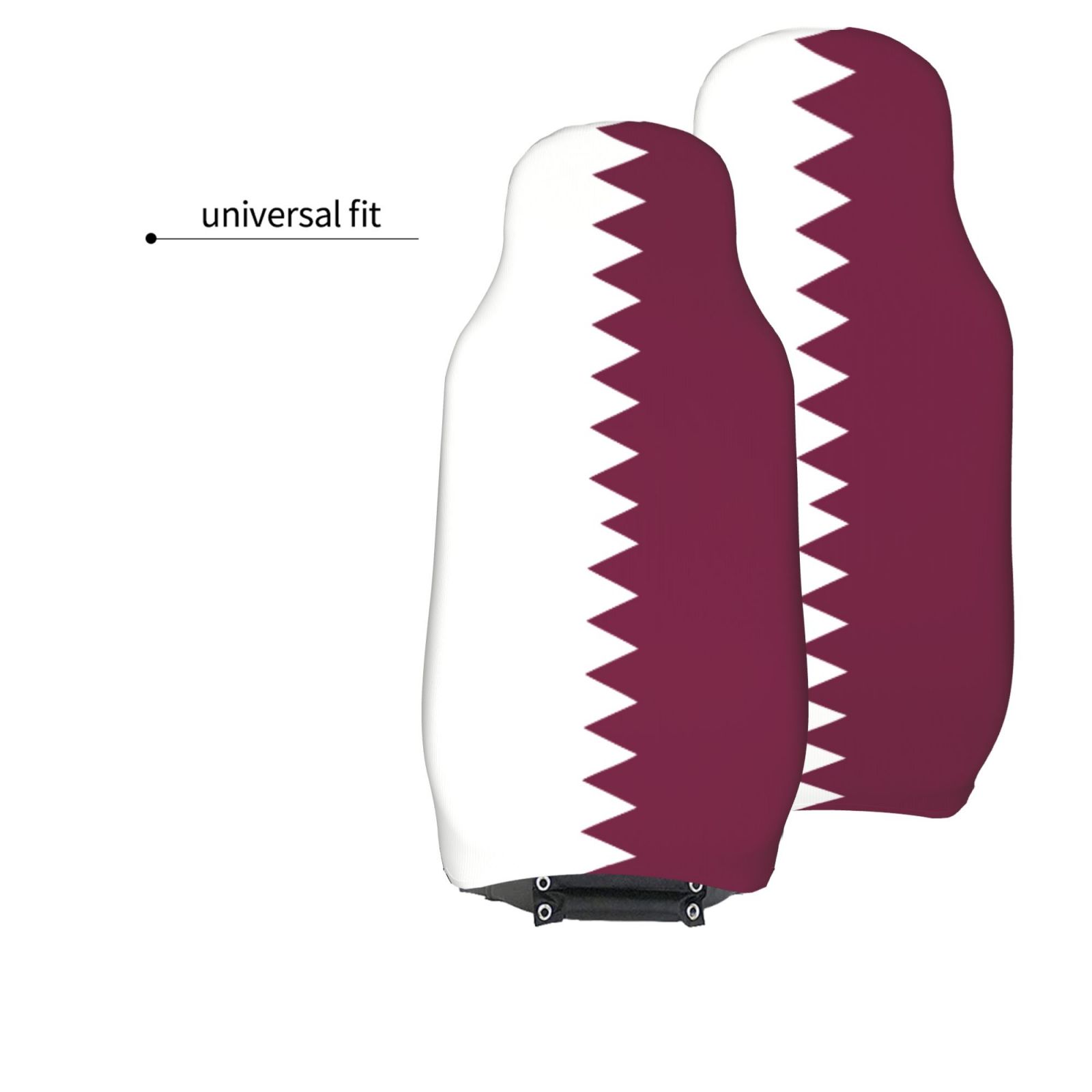 Qatar Flag Printed Patriotic-t - Car Accessories Qatar ulasan dan harga