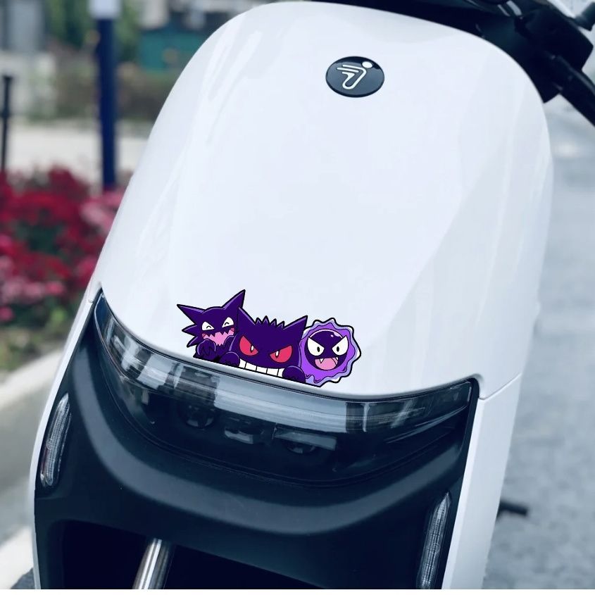 Cute Pokemon Gengar Anime Car  - Car Accessories Cute ulasan dan harga