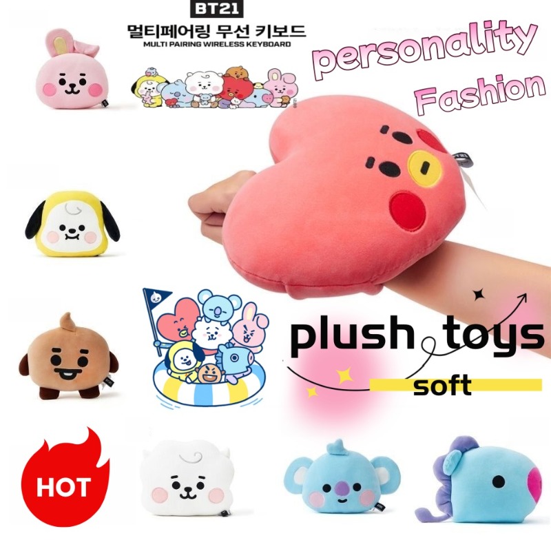 BT21 Face-Shaped Pillow Cute F - Car Accessories Cute ulasan dan harga