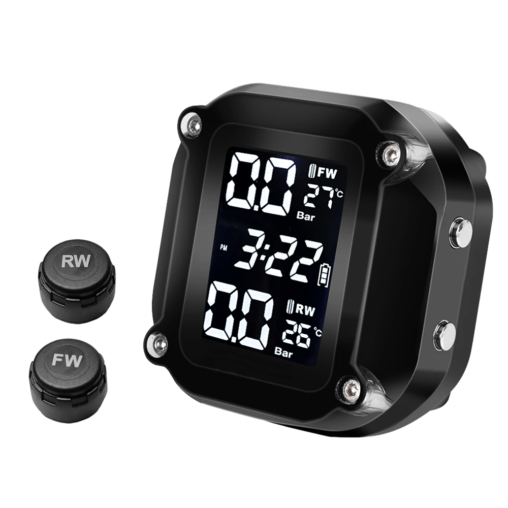 Motorcycle TPMS Tire Pressure  - Tire Pressure Monitor ulasan dan harga