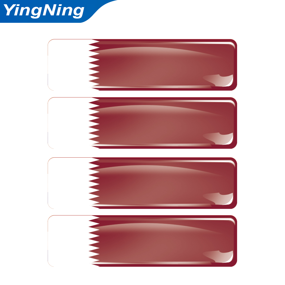 4PCS Qatar Flag Sticker Vinyl  - Car Accessories Qatar ulasan dan harga
