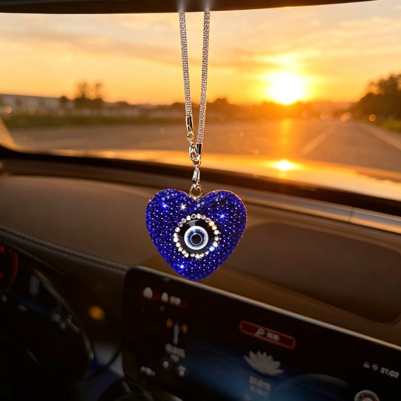 Car Pendant Creative Diamond I - Car Accessories Evil Eye ulasan dan harga