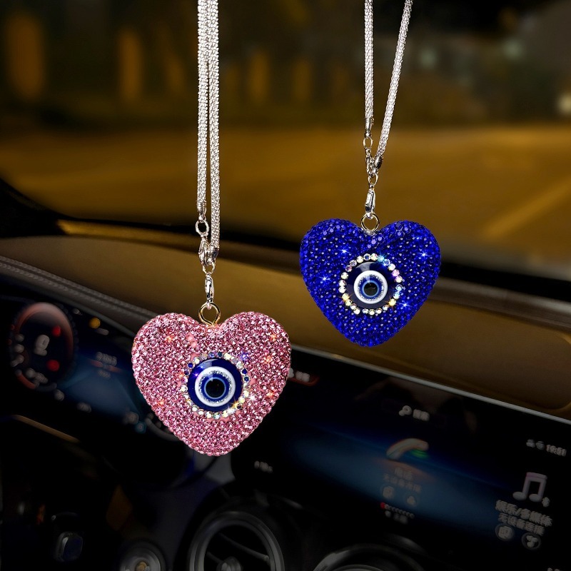 Car Pendant Creative Diamond I - Car Accessories Evil Eye ulasan dan harga