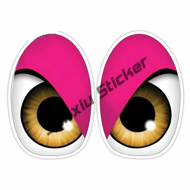 Reflective Sticker 3D Evil Eye - Car Accessories Evil Eye ulasan dan harga