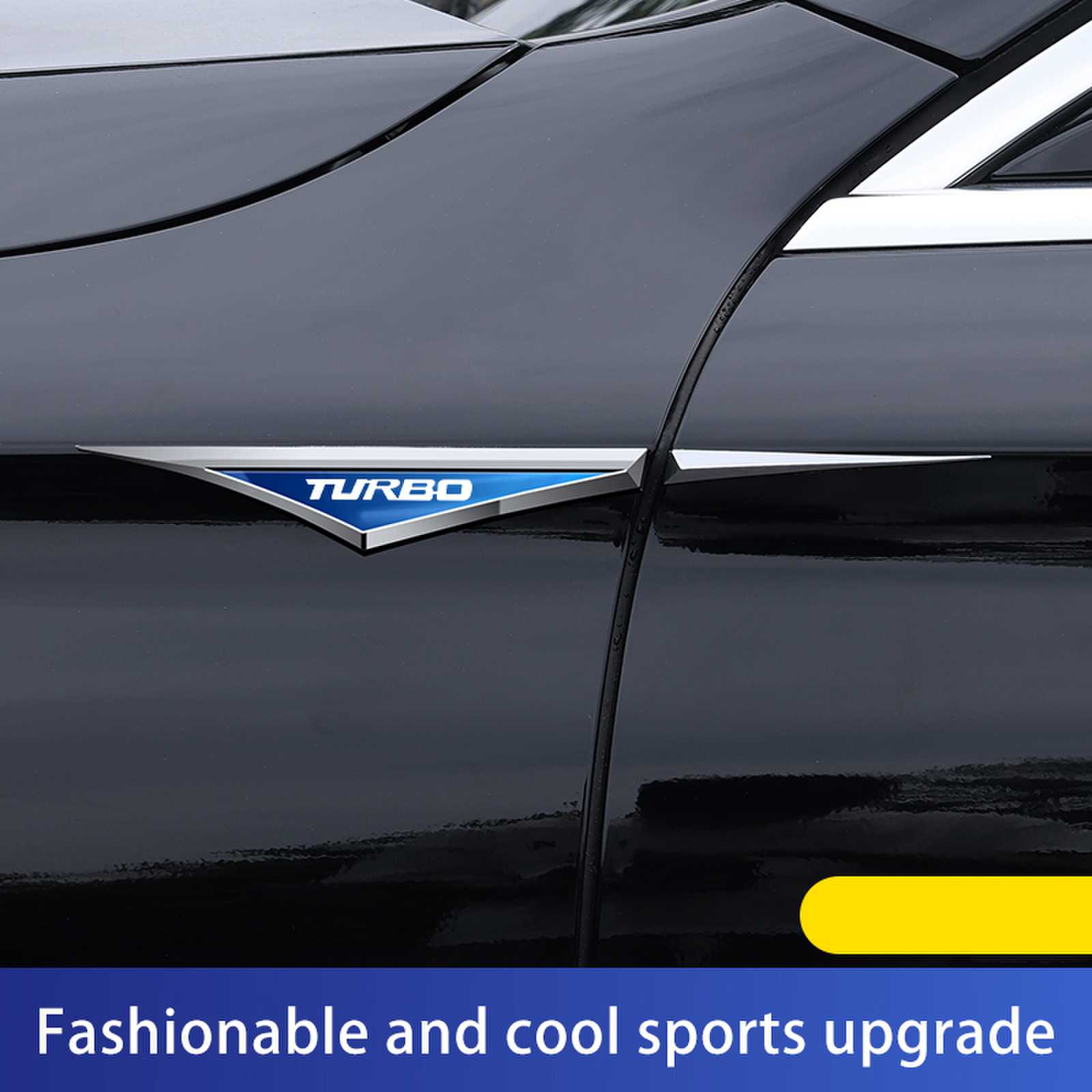 New Fashion Turbo Logo Car Met - Car Accessories Logo ulasan dan harga