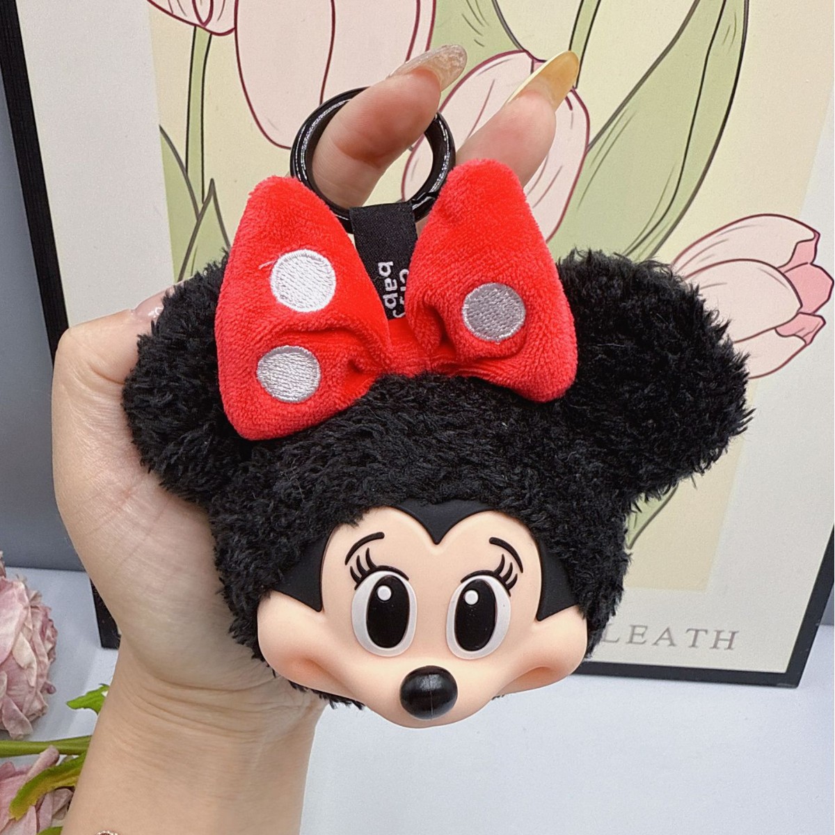 Mickey Minnie Plush Doll Keych - Car Accessories Cute ulasan dan harga