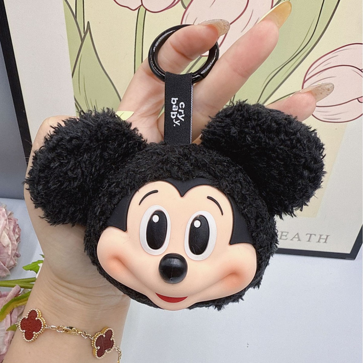 Mickey Minnie Plush Doll Keych - Car Accessories Cute ulasan dan harga