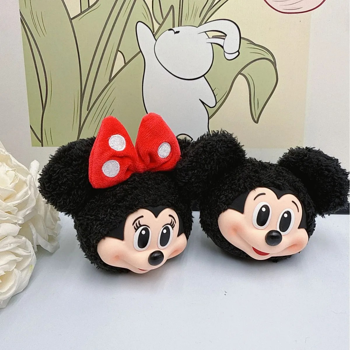 Mickey Minnie Plush Doll Keych - Car Accessories Cute ulasan dan harga