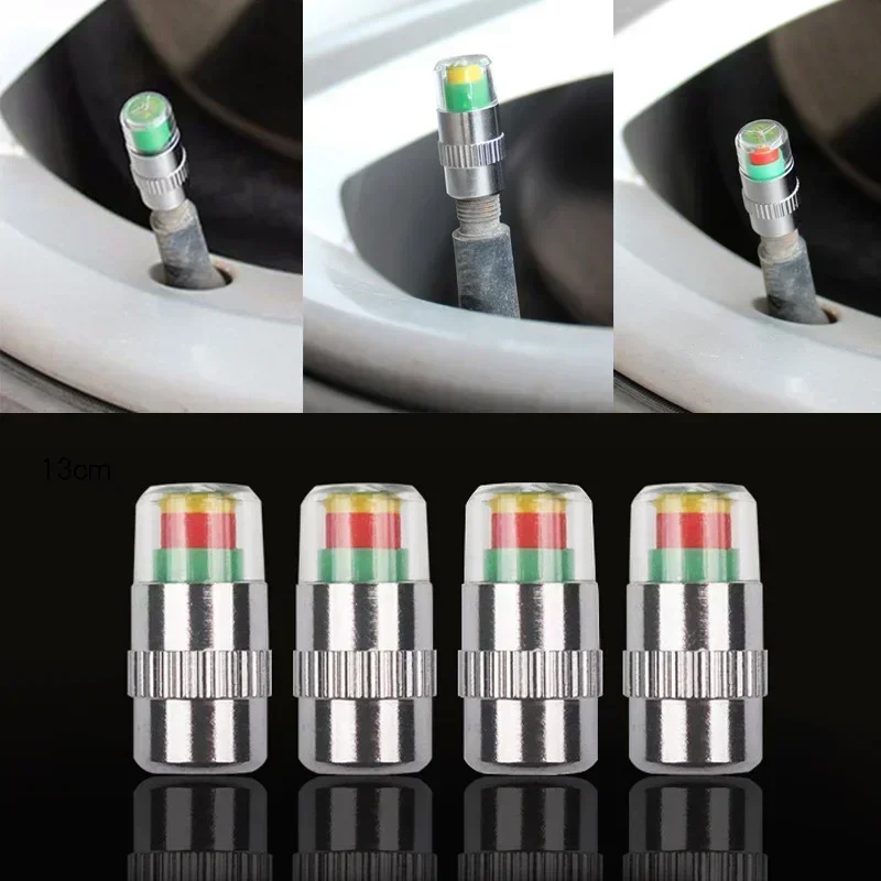 4/8PCS Car Tire Valve Caps wit - Tire Pressure Monitor ulasan dan harga