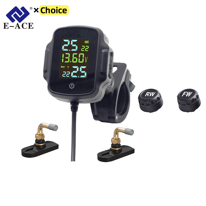 Motorbike TPMS USB Output With - Tire Pressure Monitor ulasan dan harga