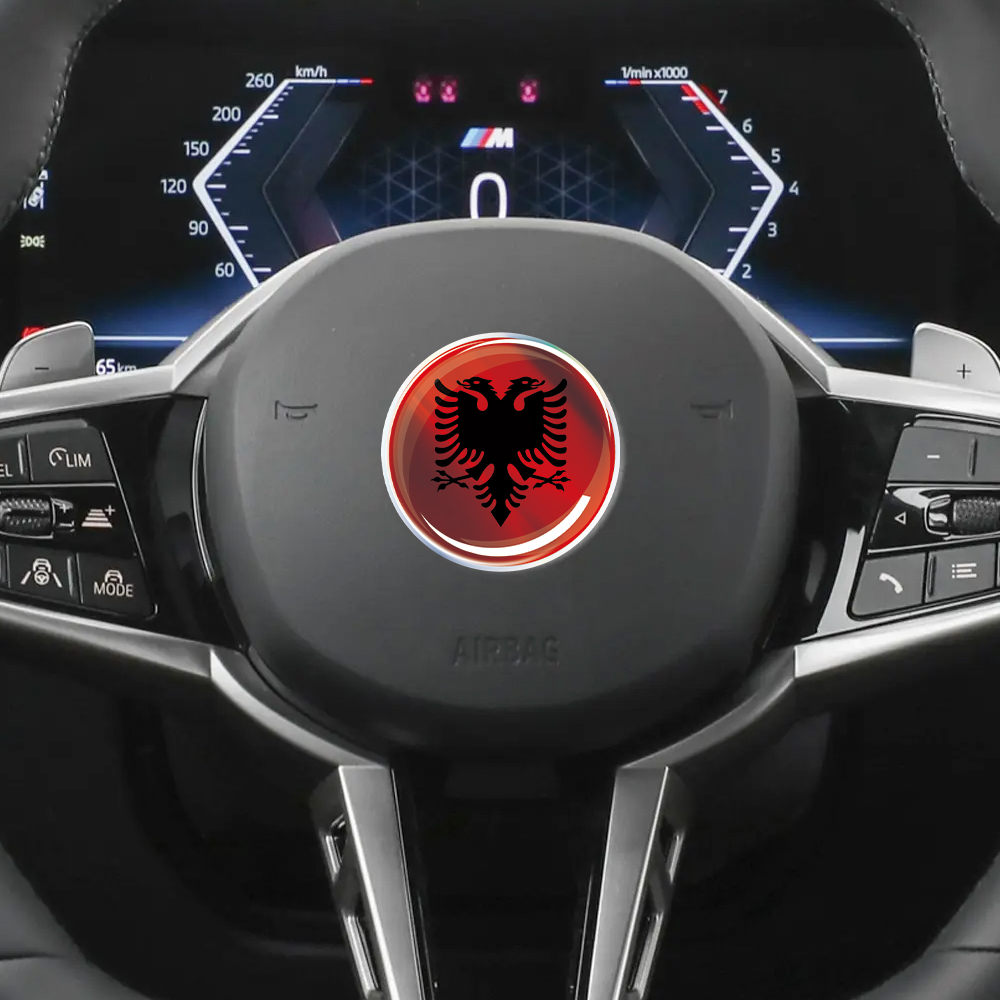 Albania UAE Colombia Flag Lase - Car Accessories Uae ulasan dan harga