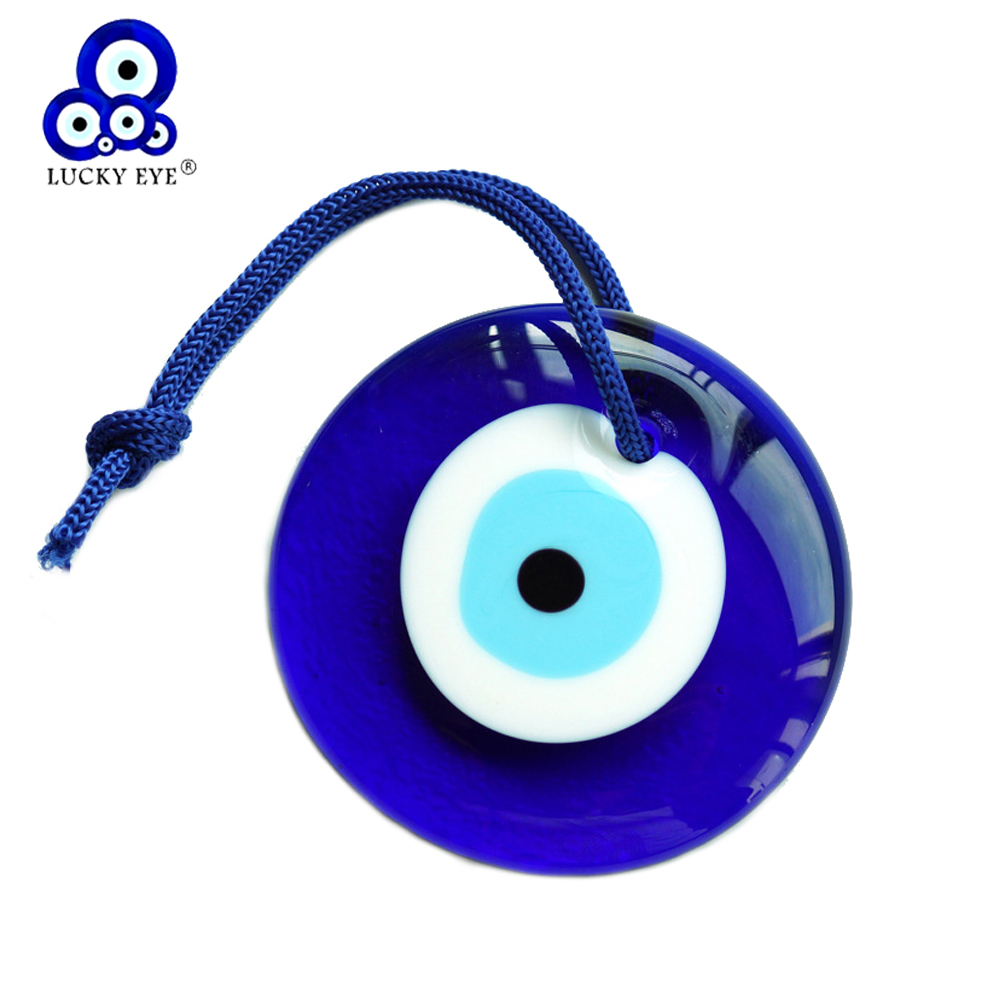 Lucky Eye Glass Blue Turkish E - Car Accessories Evil Eye ulasan dan harga