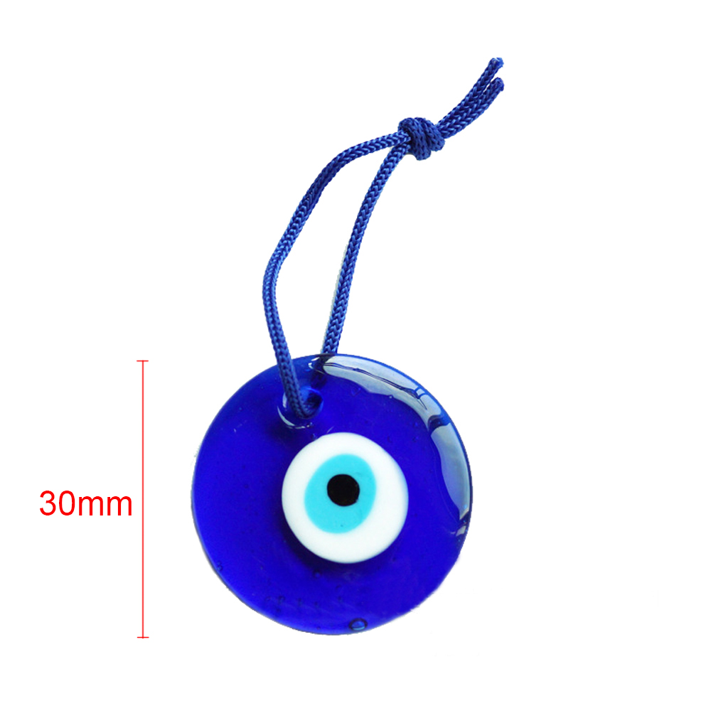 Lucky Eye Glass Blue Turkish E - Car Accessories Evil Eye ulasan dan harga