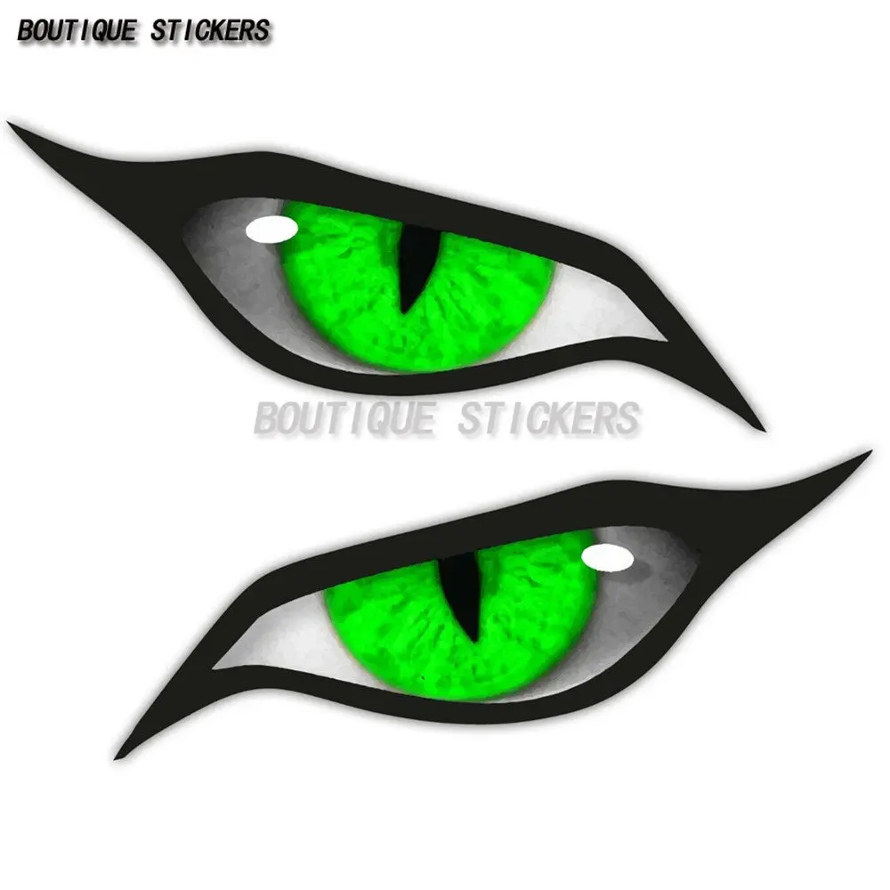 A pair of evil eyes Car sticke - Car Accessories Evil Eye ulasan dan harga