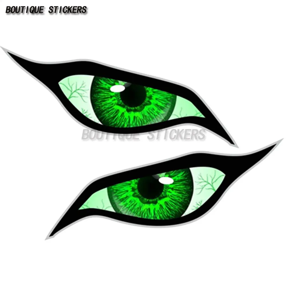 A pair of evil eyes Car sticke - Car Accessories Evil Eye ulasan dan harga
