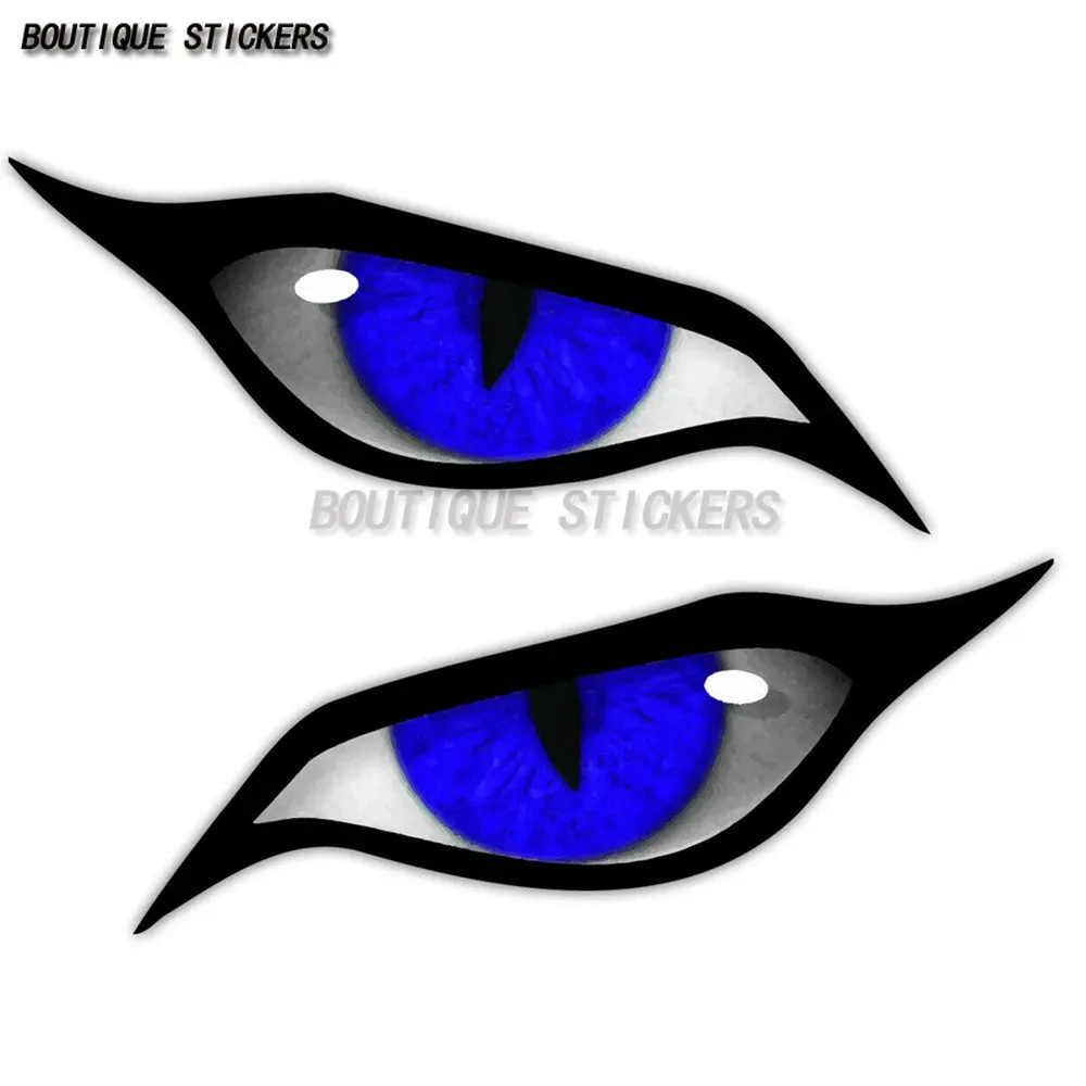 A pair of evil eyes Car sticke - Car Accessories Evil Eye ulasan dan harga