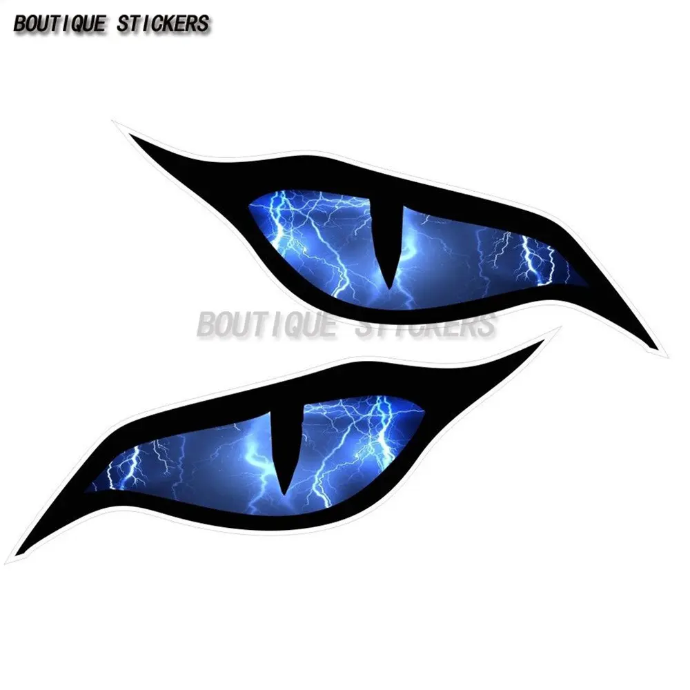 A pair of evil eyes Car sticke - Car Accessories Evil Eye ulasan dan harga