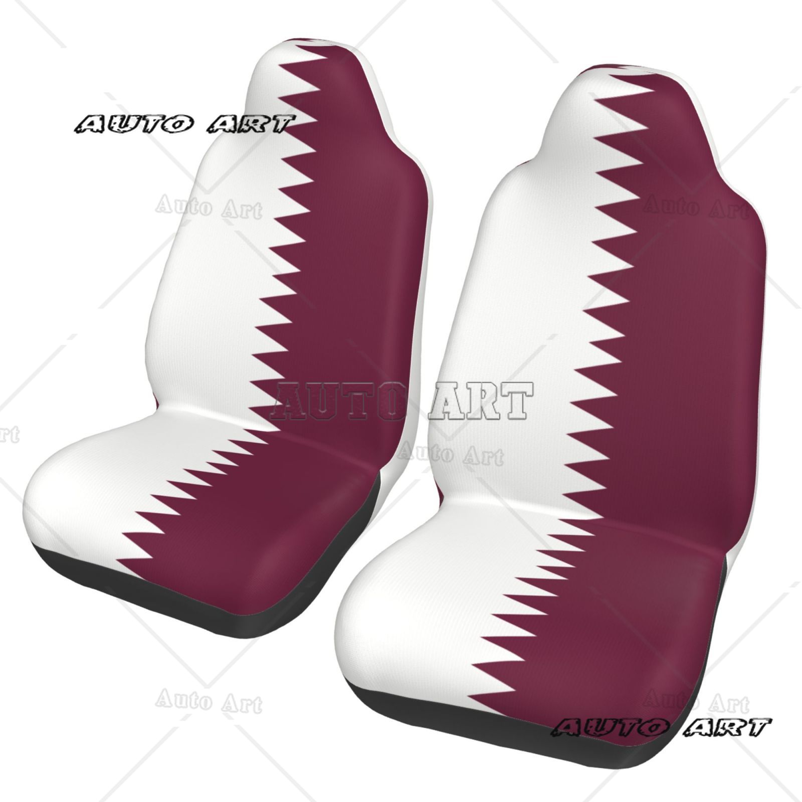 Qatar Flag Printed Patriotic-t - Car Accessories Qatar ulasan dan harga