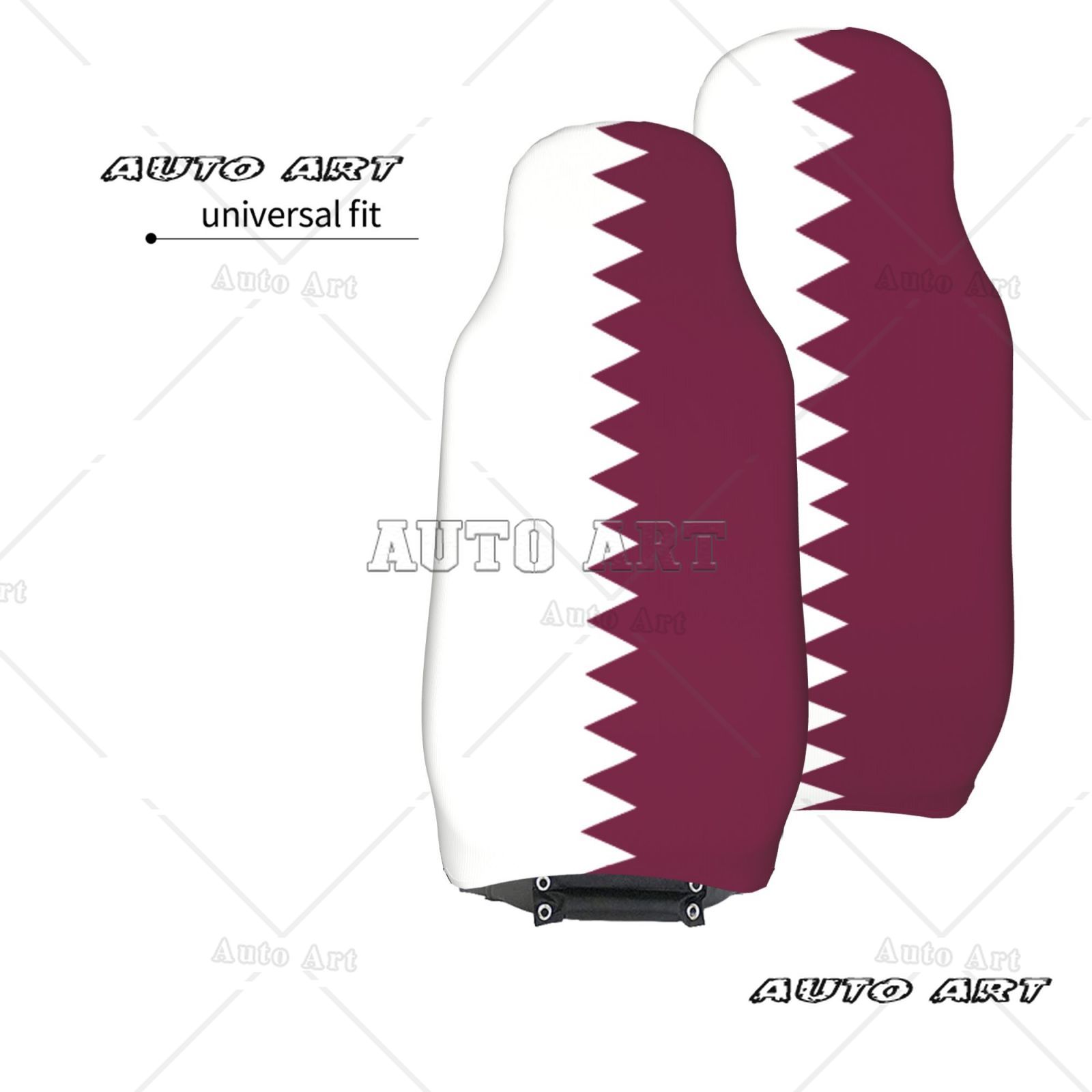 Qatar Flag Printed Patriotic-t - Car Accessories Qatar ulasan dan harga