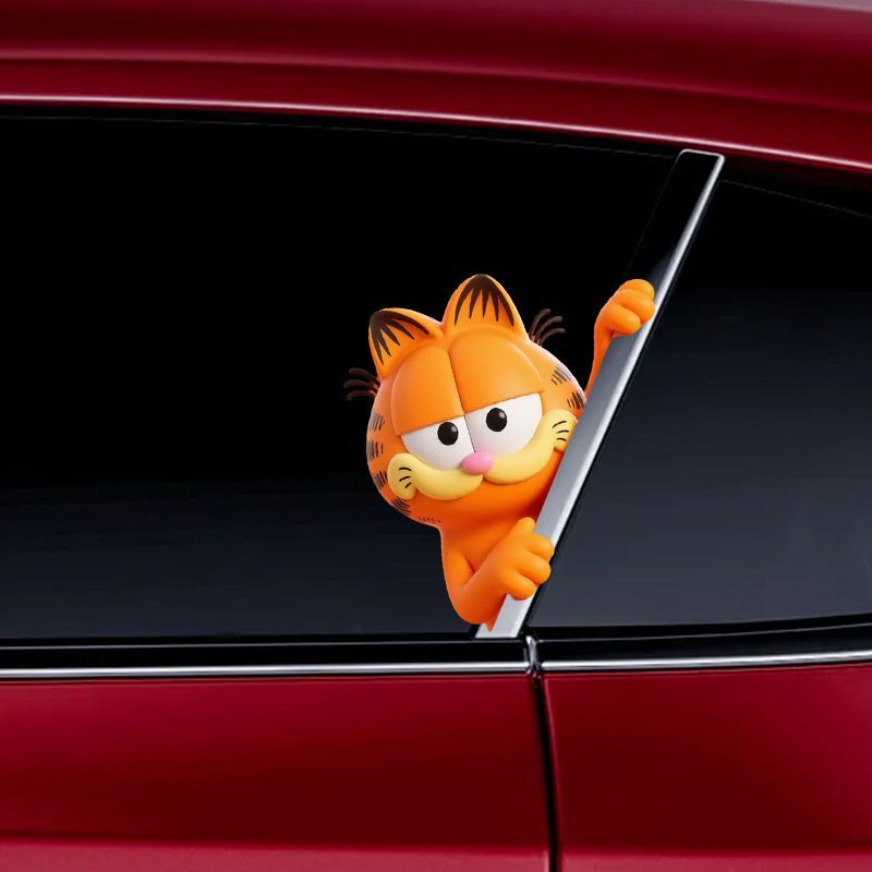 Garfield anime cartoon cute fu - Car Accessories Cute ulasan dan harga