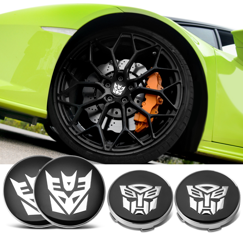 4pcs 60mm Transformers Logo Em - Car Accessories Logo ulasan dan harga
