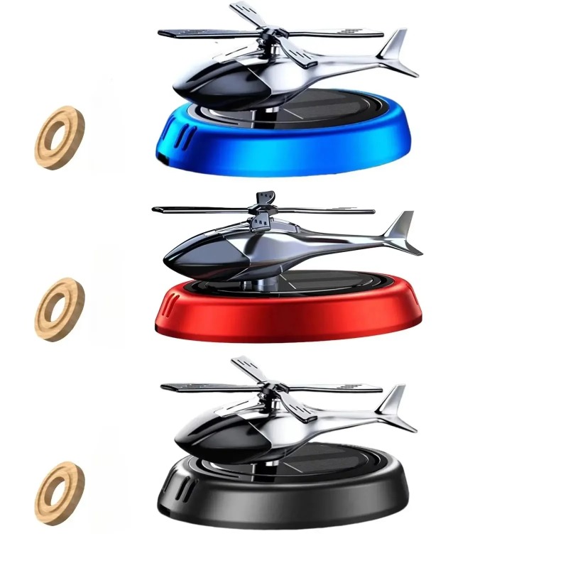 Solar Powered Helicopter Car A - Car Accessories Perfume ulasan dan harga