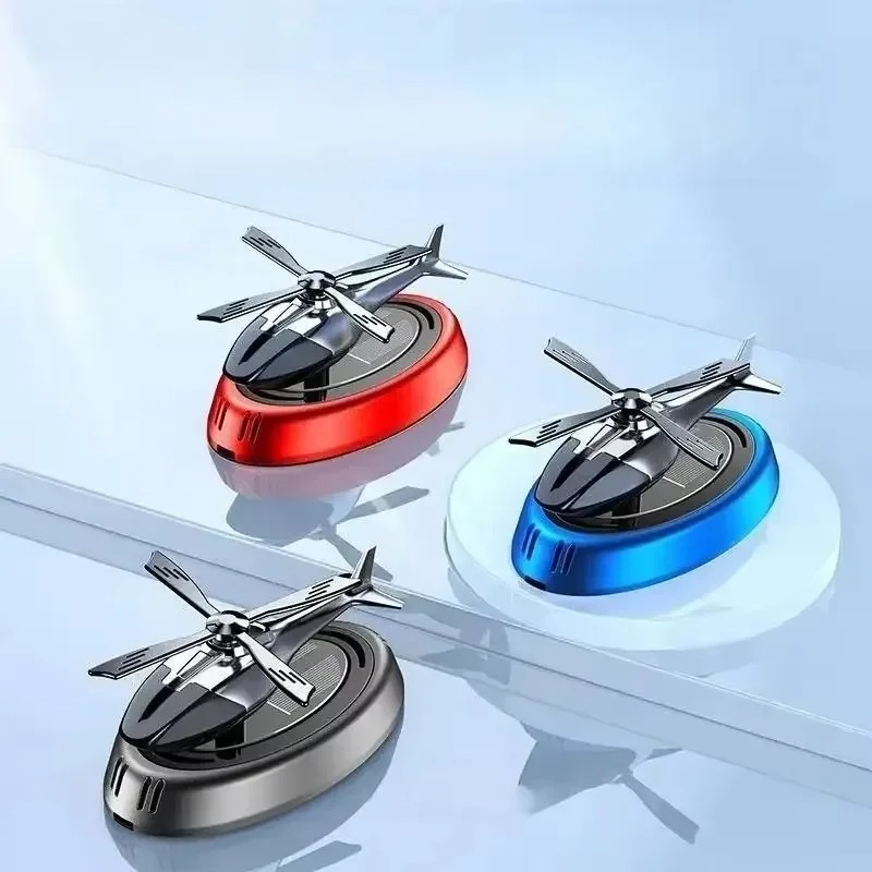 Solar Powered Helicopter Car A - Car Accessories Perfume ulasan dan harga