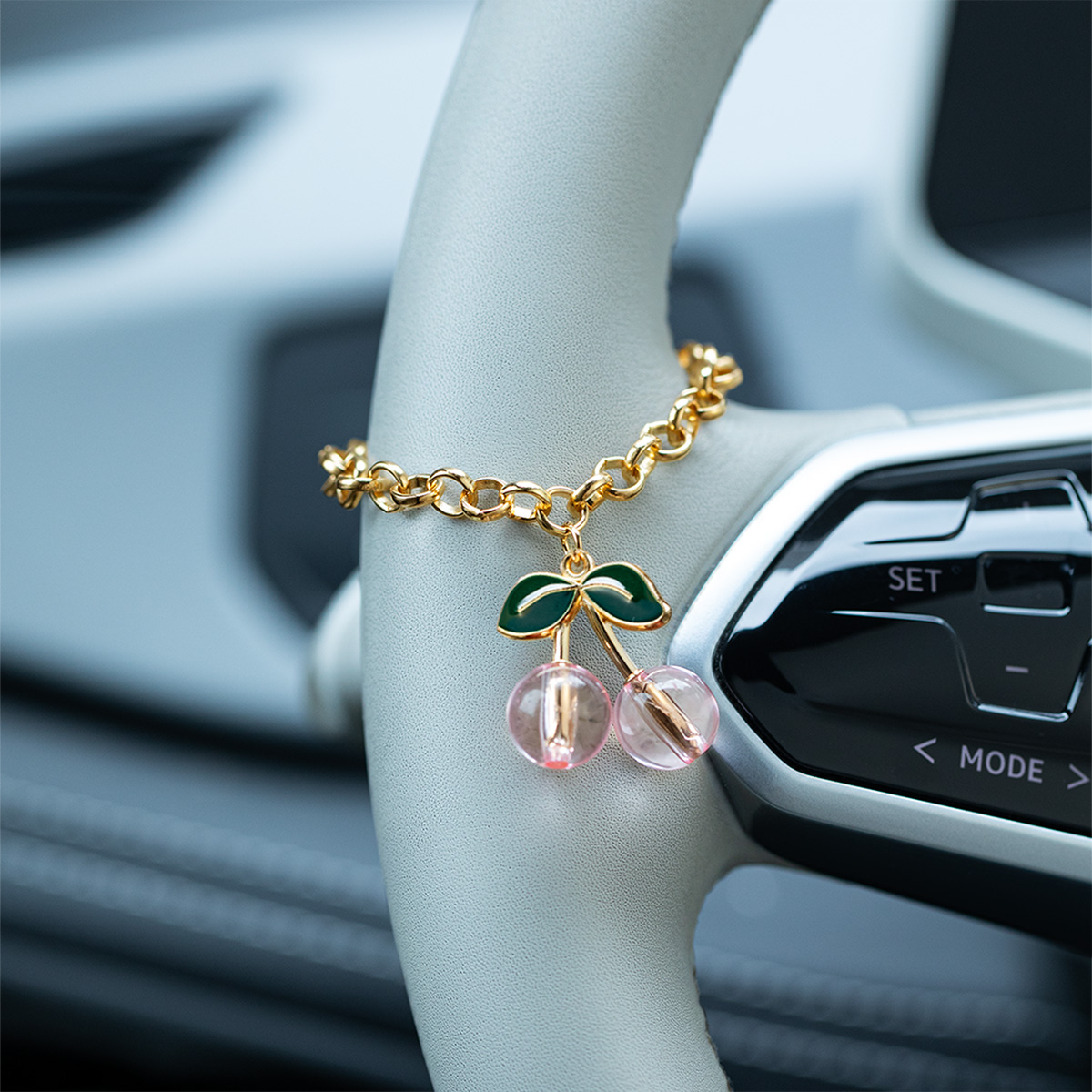 Light Luxury Transparent Cherr - Car Accessories Evil Eye ulasan dan harga