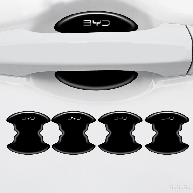 BYD Logo Car Door Handle Prote - Car Accessories Logo ulasan dan harga