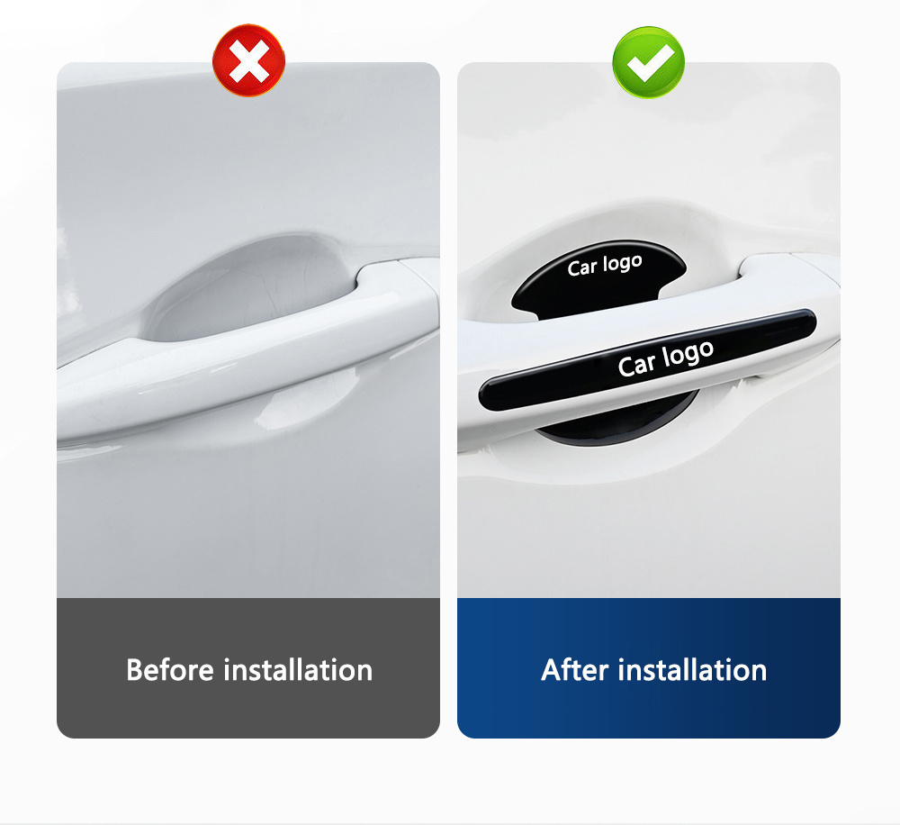 BYD Logo Car Door Handle Prote - Car Accessories Logo ulasan dan harga