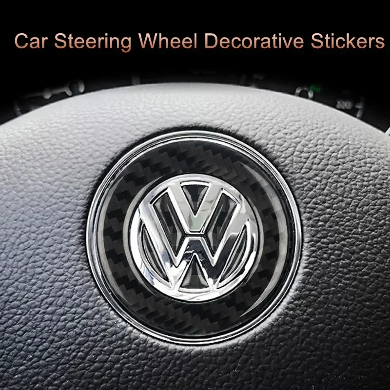 New Carbon Fiber Car Steering  - Car Accessories Logo ulasan dan harga