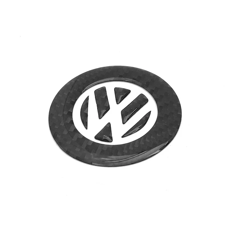 New Carbon Fiber Car Steering  - Car Accessories Logo ulasan dan harga